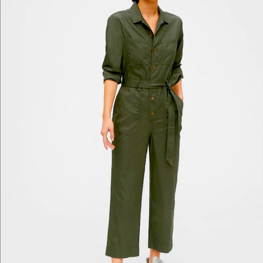 NWT Gap Utility Jumpsuit 12Long